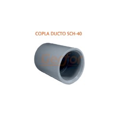 Copla Ducto SCH-40, Accesorio Conduit SCH Con Sello UL Listed